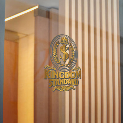 "Kingdom Standard" Unisex Inspirational Die-Cut Stickers - The Shield of Light
