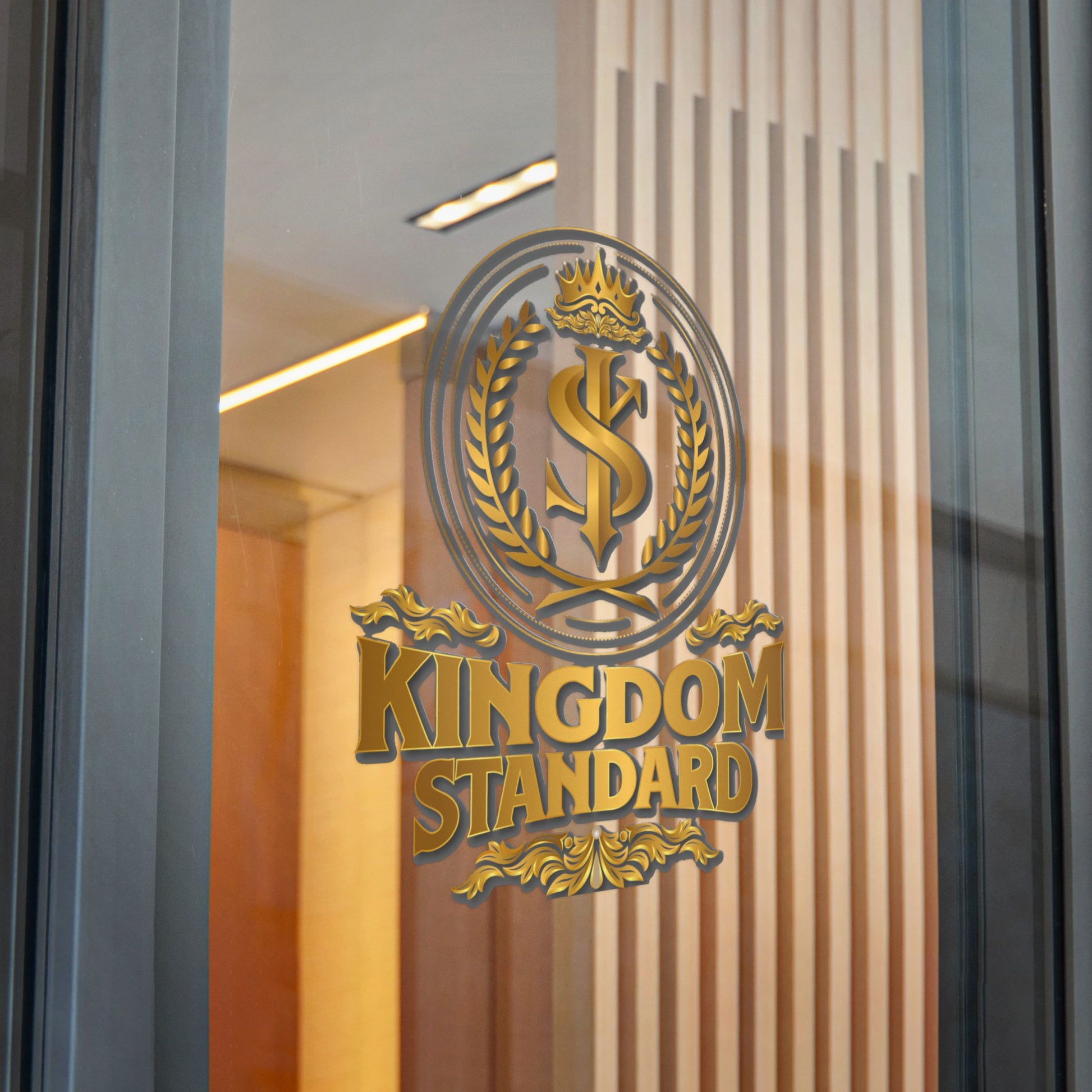 "Kingdom Standard" Unisex Inspirational Die-Cut Stickers - The Shield of Light