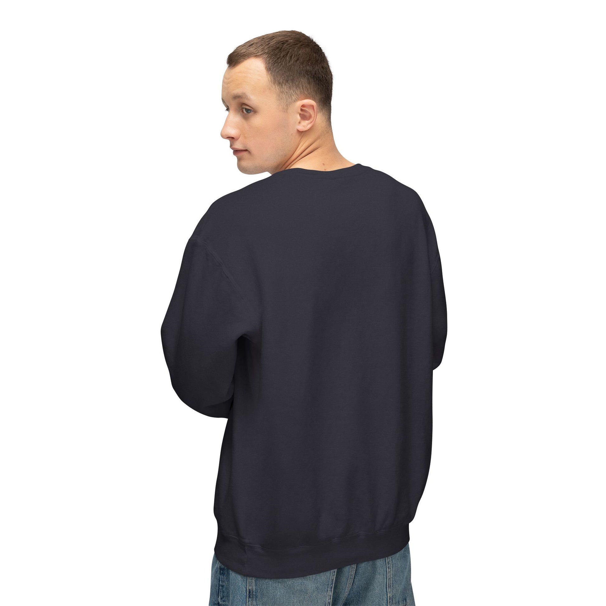 "Forged In Strength" Unisex Lightweight Crewneck Sweatshirt - The Shield of Light