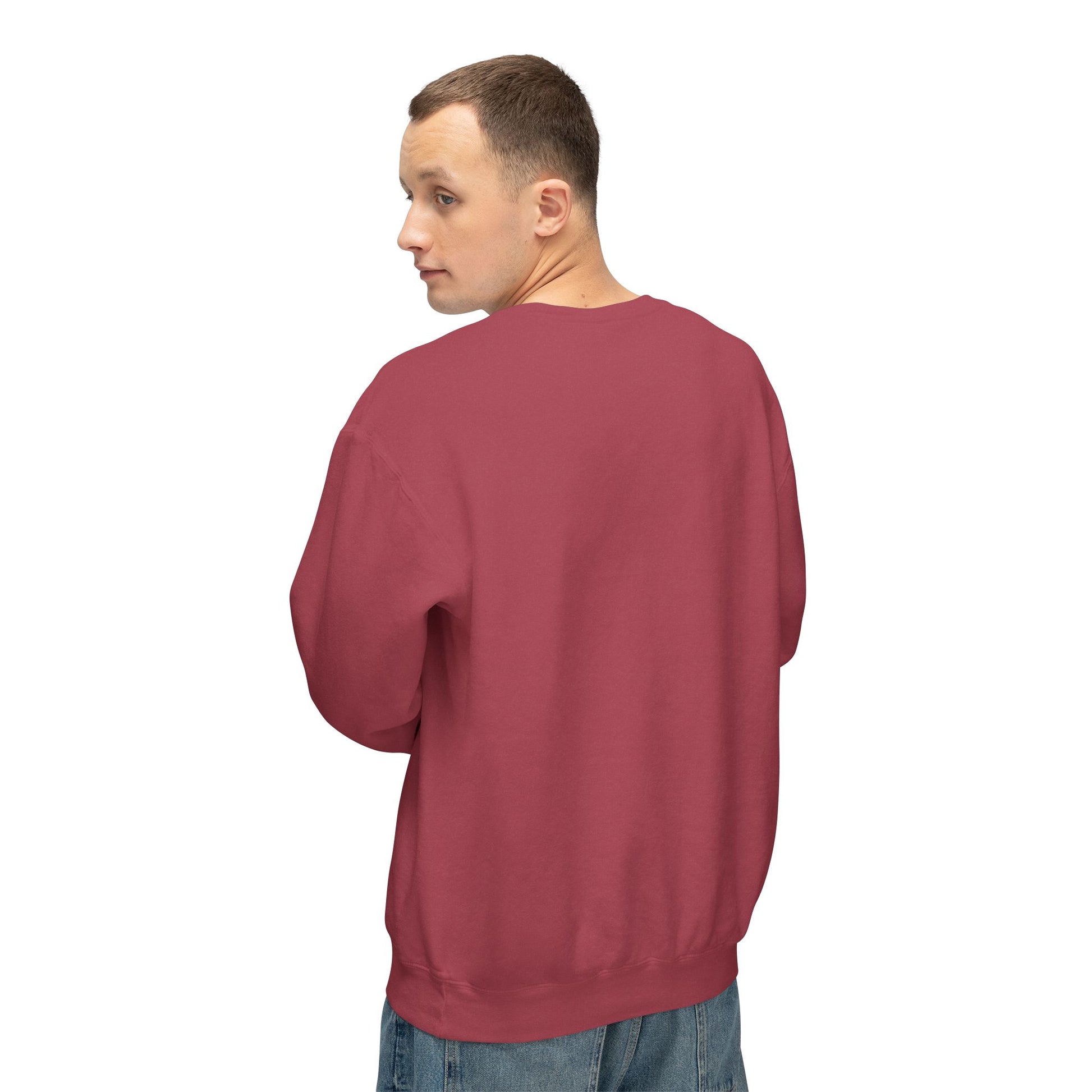 "Forged In Strength" Unisex Lightweight Crewneck Sweatshirt - The Shield of Light