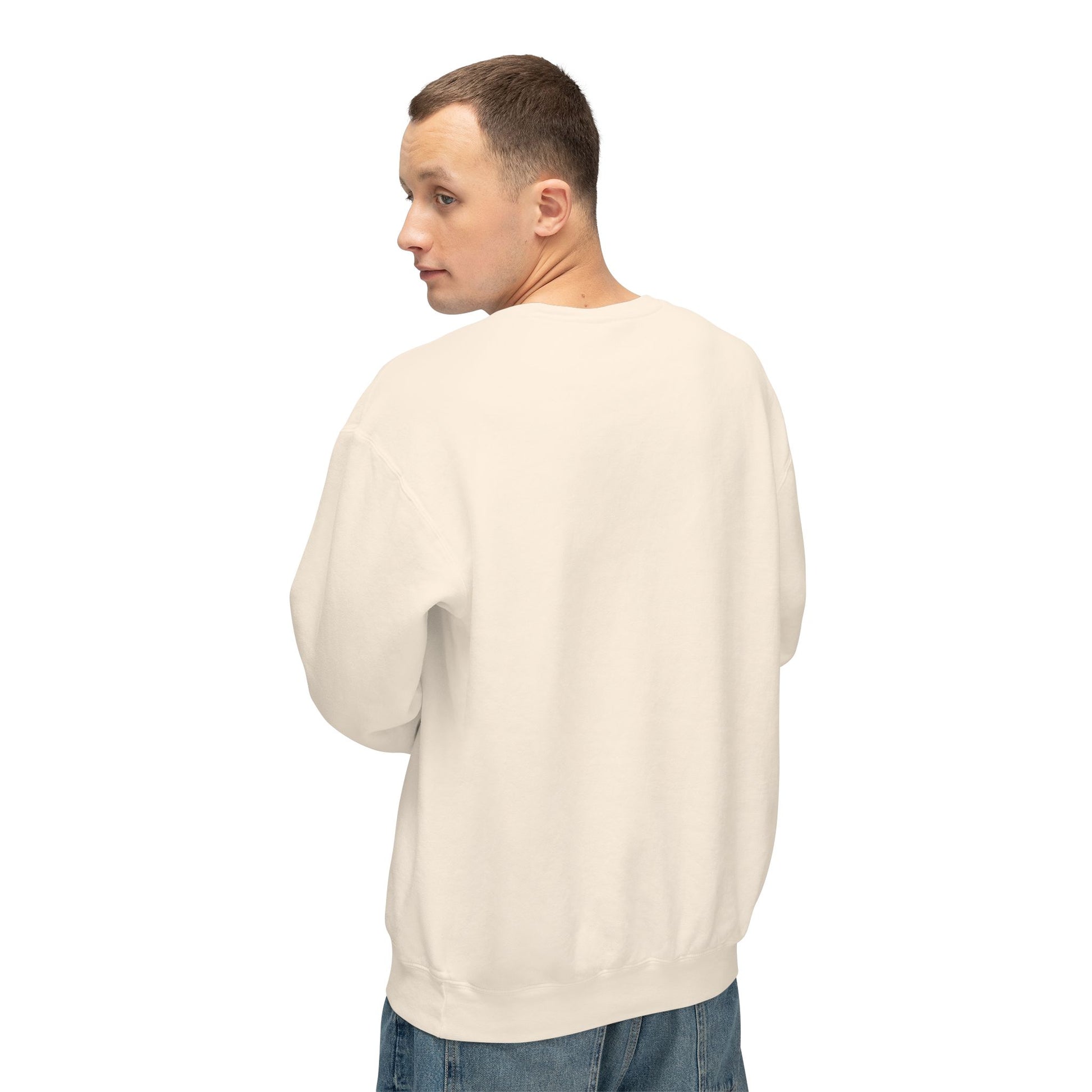 "Forged In Strength" Unisex Lightweight Crewneck Sweatshirt - The Shield of Light