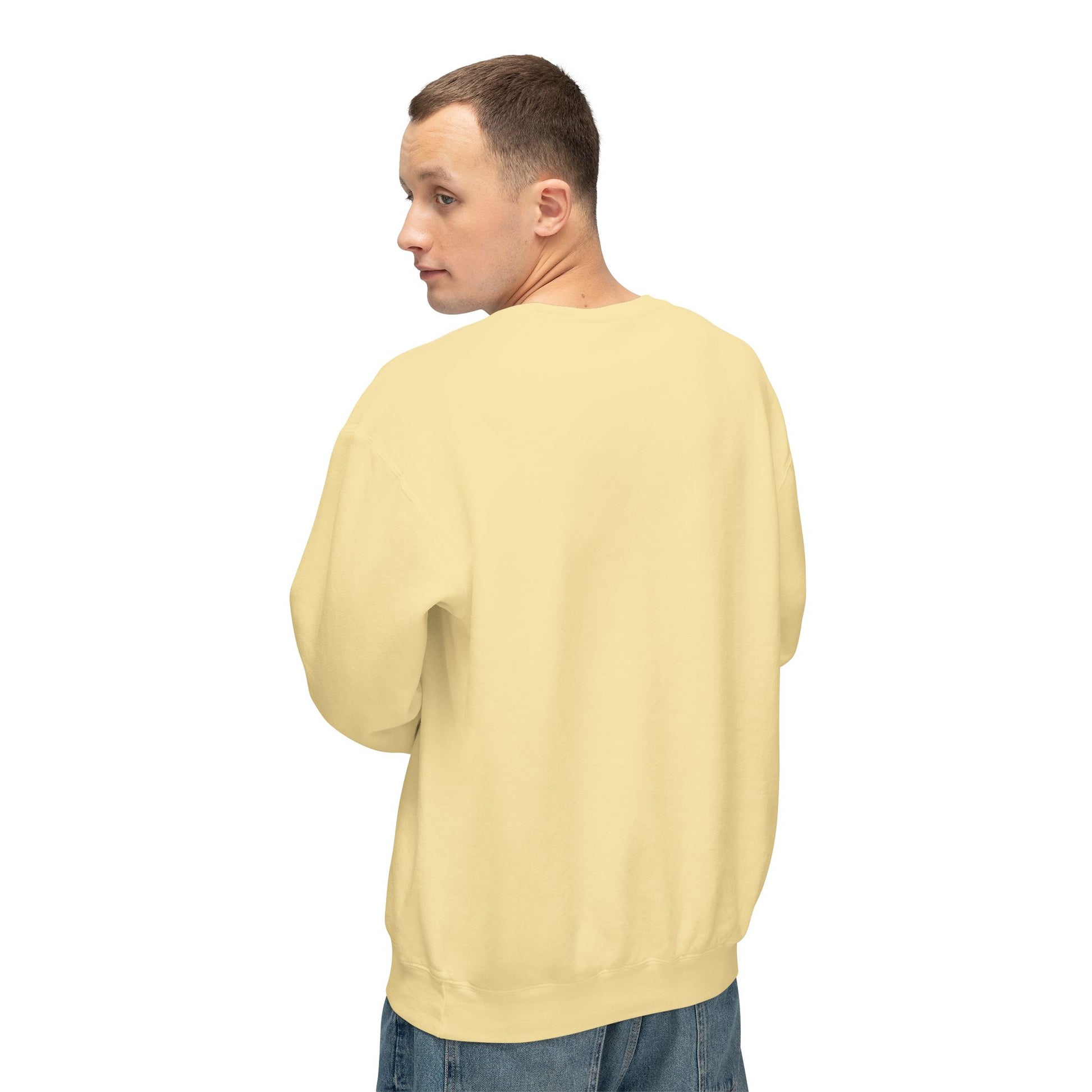 "Forged In Strength" Unisex Lightweight Crewneck Sweatshirt - The Shield of Light