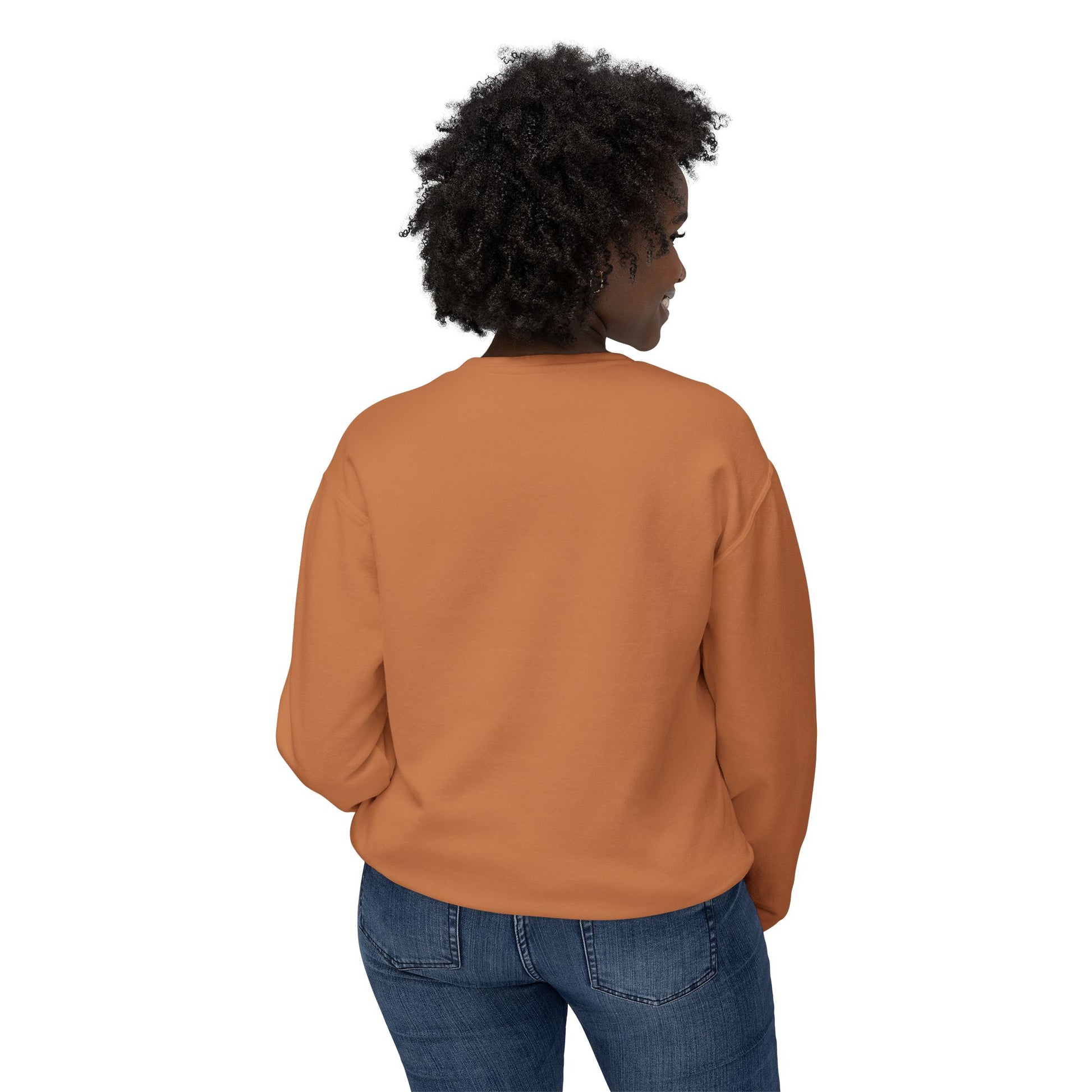"Forged In Strength" Unisex Lightweight Crewneck Sweatshirt - The Shield of Light