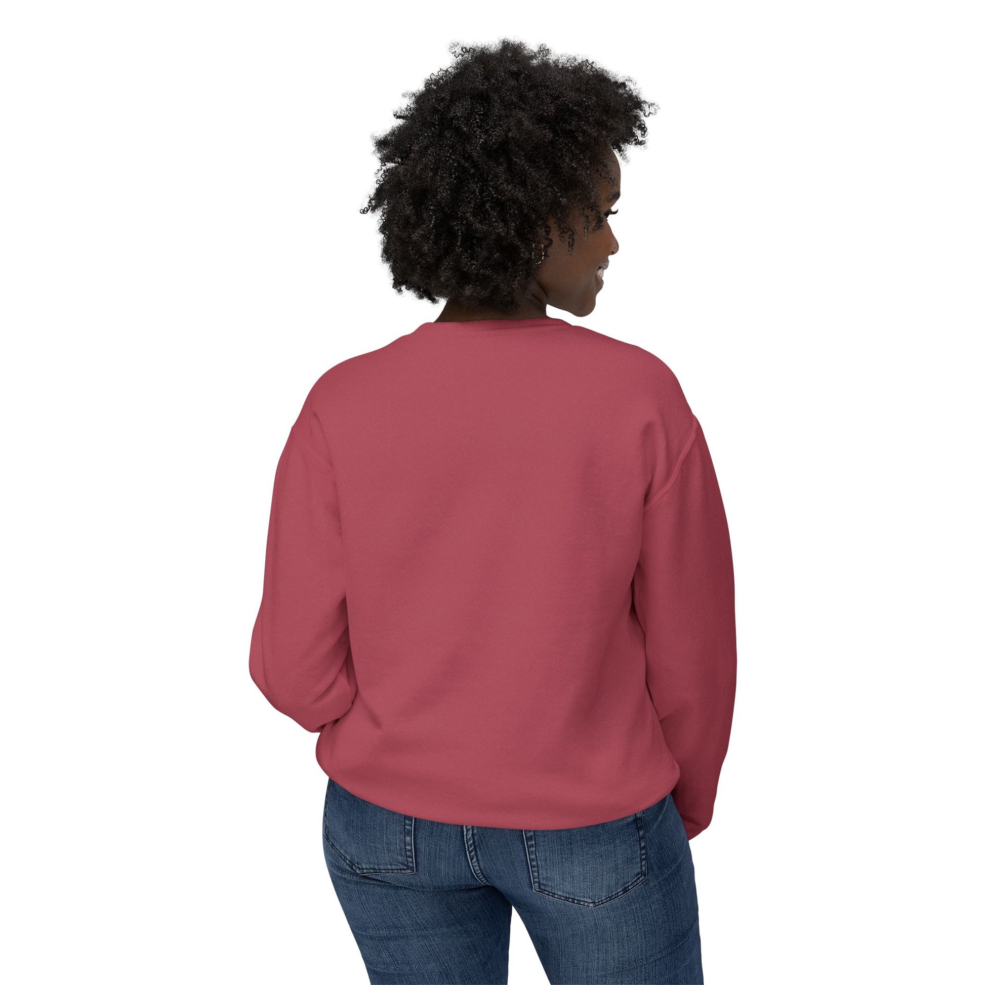 "Forged In Strength" Unisex Lightweight Crewneck Sweatshirt - The Shield of Light