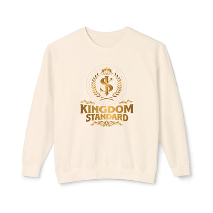 "Kingdom Standard" Unisex Lightweight Crewneck Sweatshirt - The Shield of Light