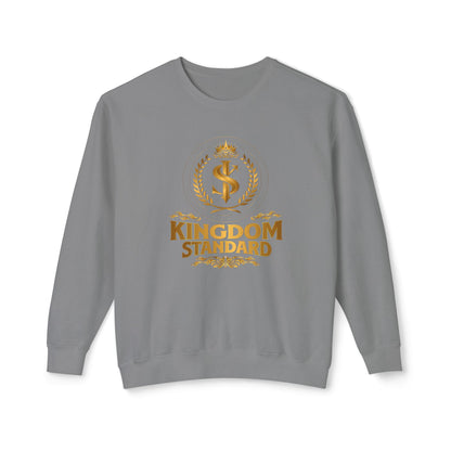 "Kingdom Standard" Unisex Lightweight Crewneck Sweatshirt - The Shield of Light