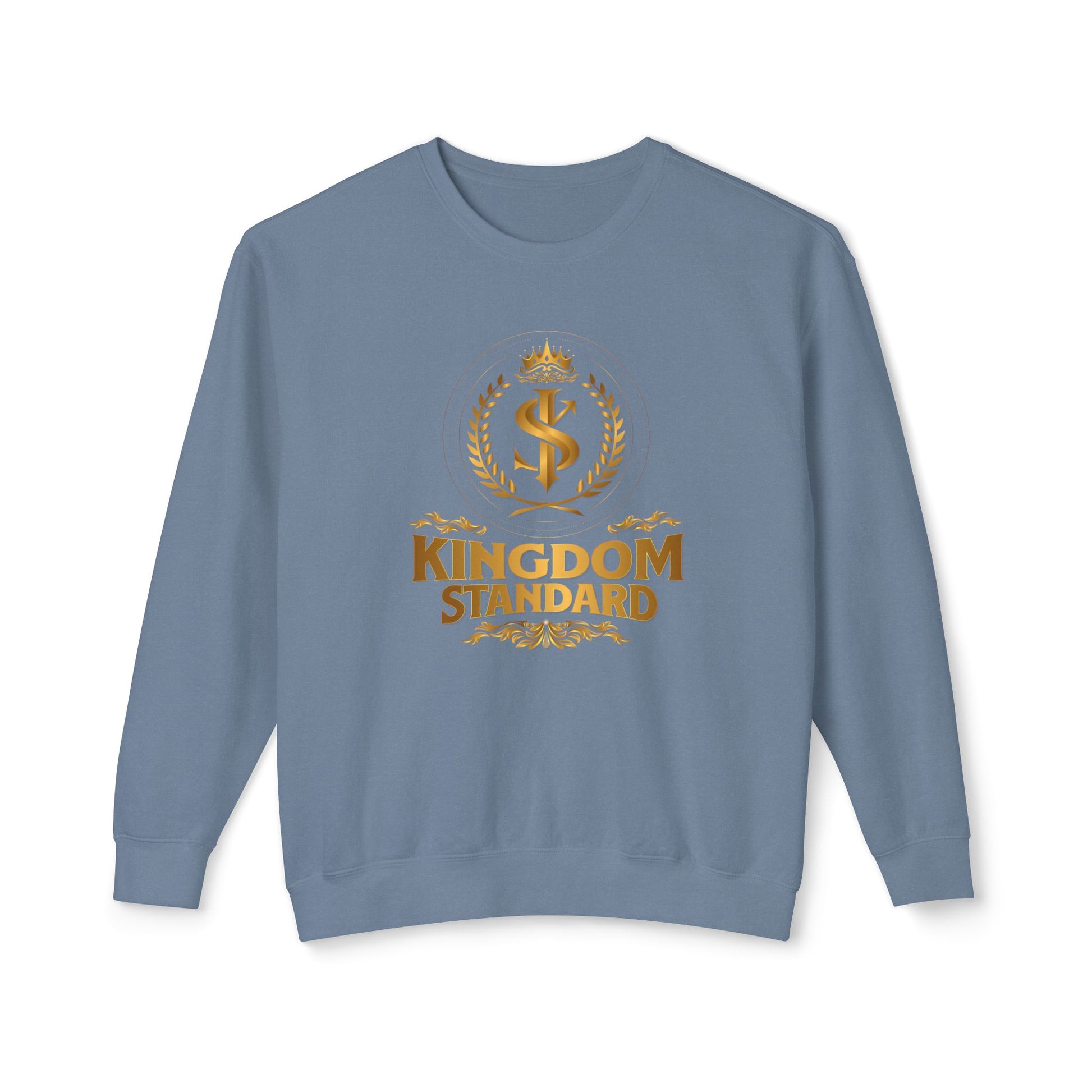"Kingdom Standard" Unisex Lightweight Crewneck Sweatshirt - The Shield of Light