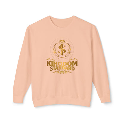 "Kingdom Standard" Unisex Lightweight Crewneck Sweatshirt - The Shield of Light