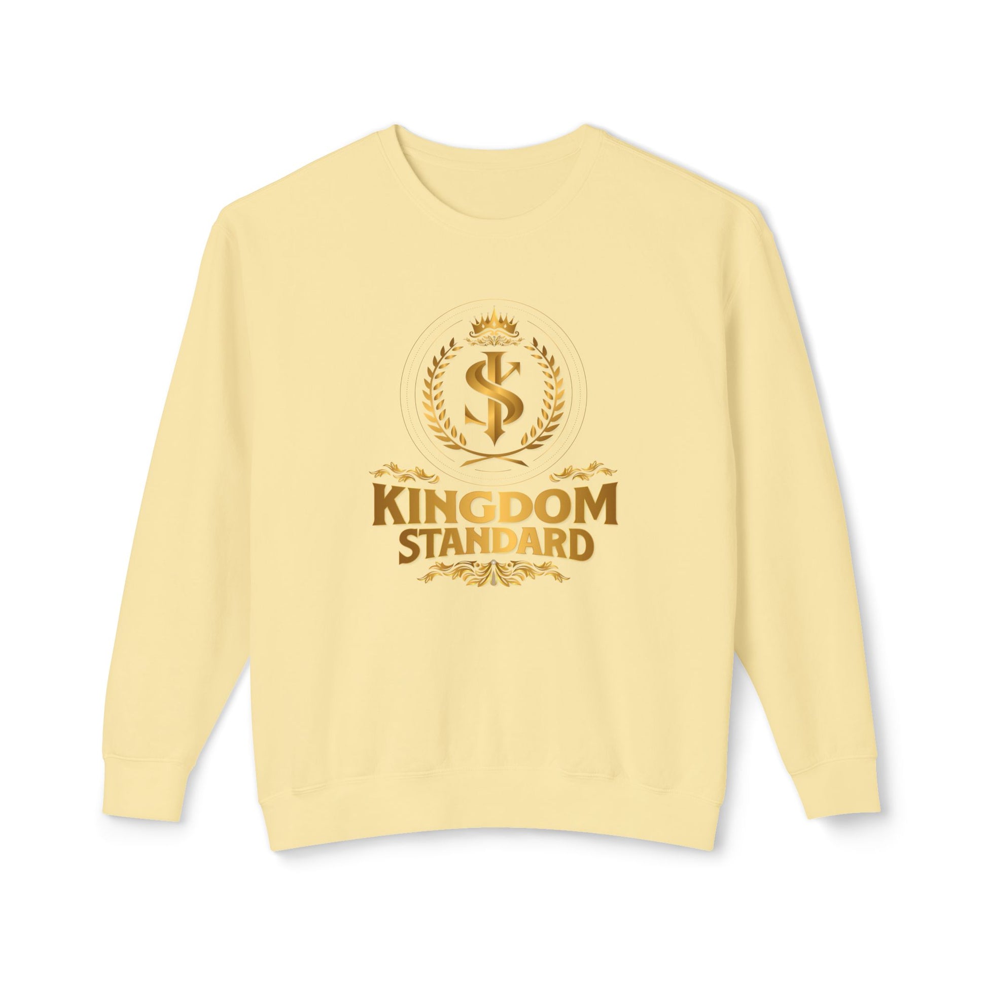"Kingdom Standard" Unisex Lightweight Crewneck Sweatshirt - The Shield of Light