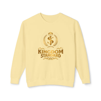 "Kingdom Standard" Unisex Lightweight Crewneck Sweatshirt - The Shield of Light