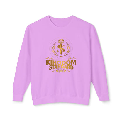 "Kingdom Standard" Unisex Lightweight Crewneck Sweatshirt - The Shield of Light