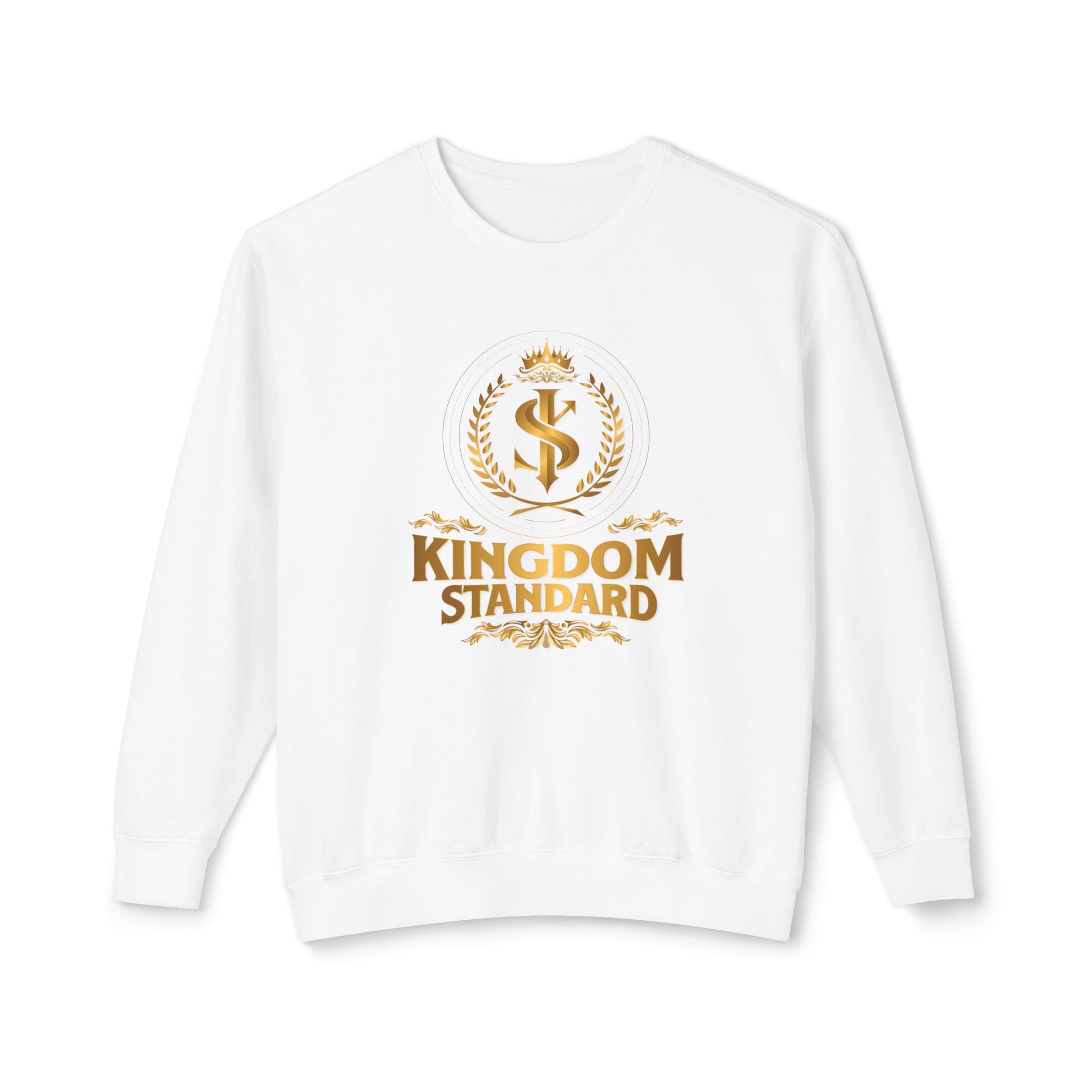 "Kingdom Standard" Unisex Lightweight Crewneck Sweatshirt - The Shield of Light