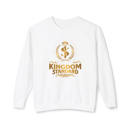 "Kingdom Standard" Unisex Lightweight Crewneck Sweatshirt - The Shield of Light
