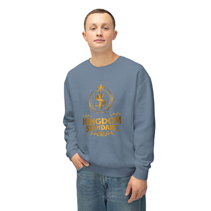 "Kingdom Standard" Unisex Lightweight Crewneck Sweatshirt - The Shield of Light