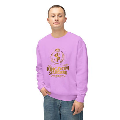 "Kingdom Standard" Unisex Lightweight Crewneck Sweatshirt - The Shield of Light