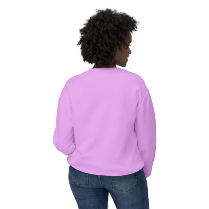 "The Lord Is My Strength and My Shield Psalm 28:7" Unisex Lightweight Crewneck Sweatshirt - The Shield of Light