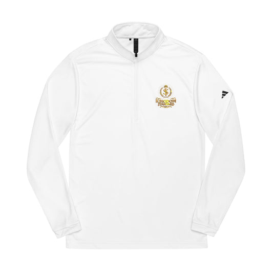 "Kingdom Standard" adidas® Quarter-Zip Pullover - The Shield of Light