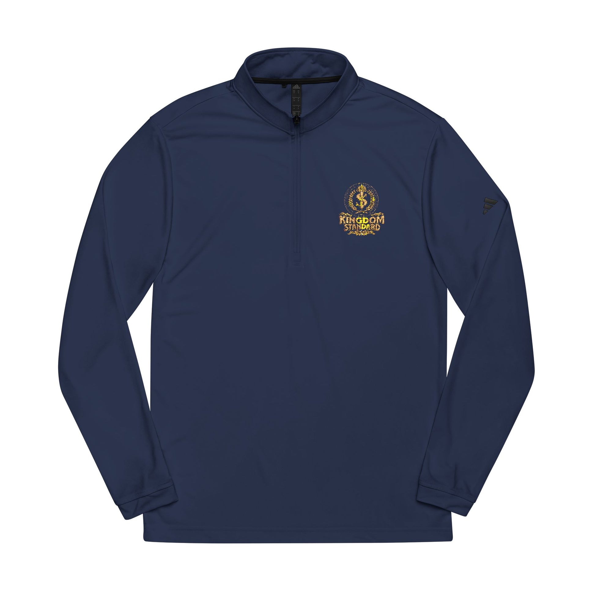 "Kingdom Standard" adidas® Quarter-Zip Pullover - The Shield of Light