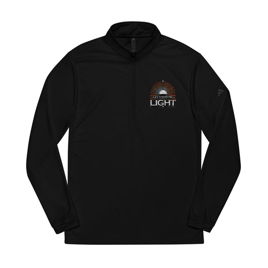 "Let There Be Light" adidas® Quarter-Zip Pullover - The Shield of Light