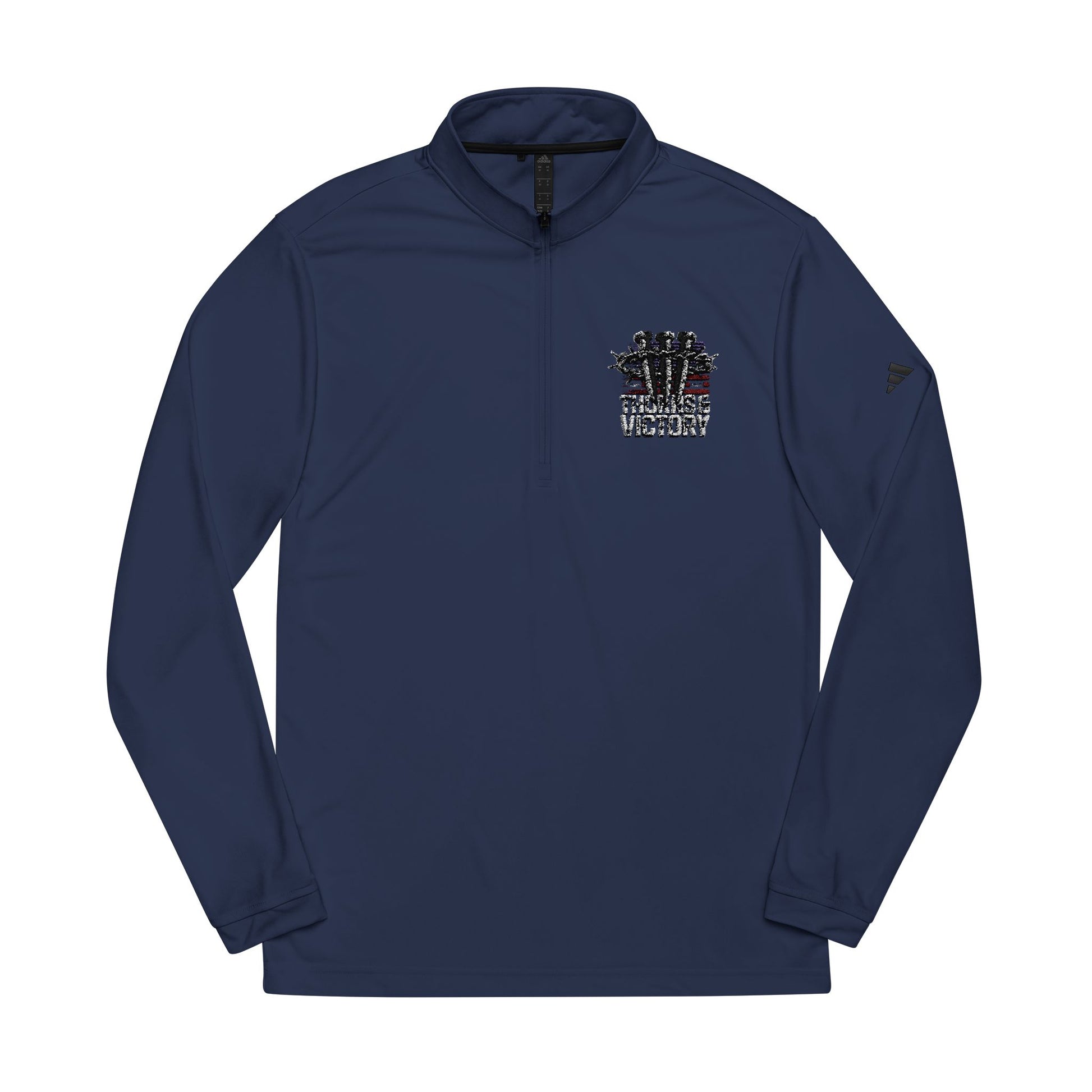 "Thorns & Victory" adidas® Quarter-Zip Pullover - The Shield of Light