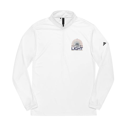 "Let There Be Light" adidas® Quarter-Zip Pullover - The Shield of Light