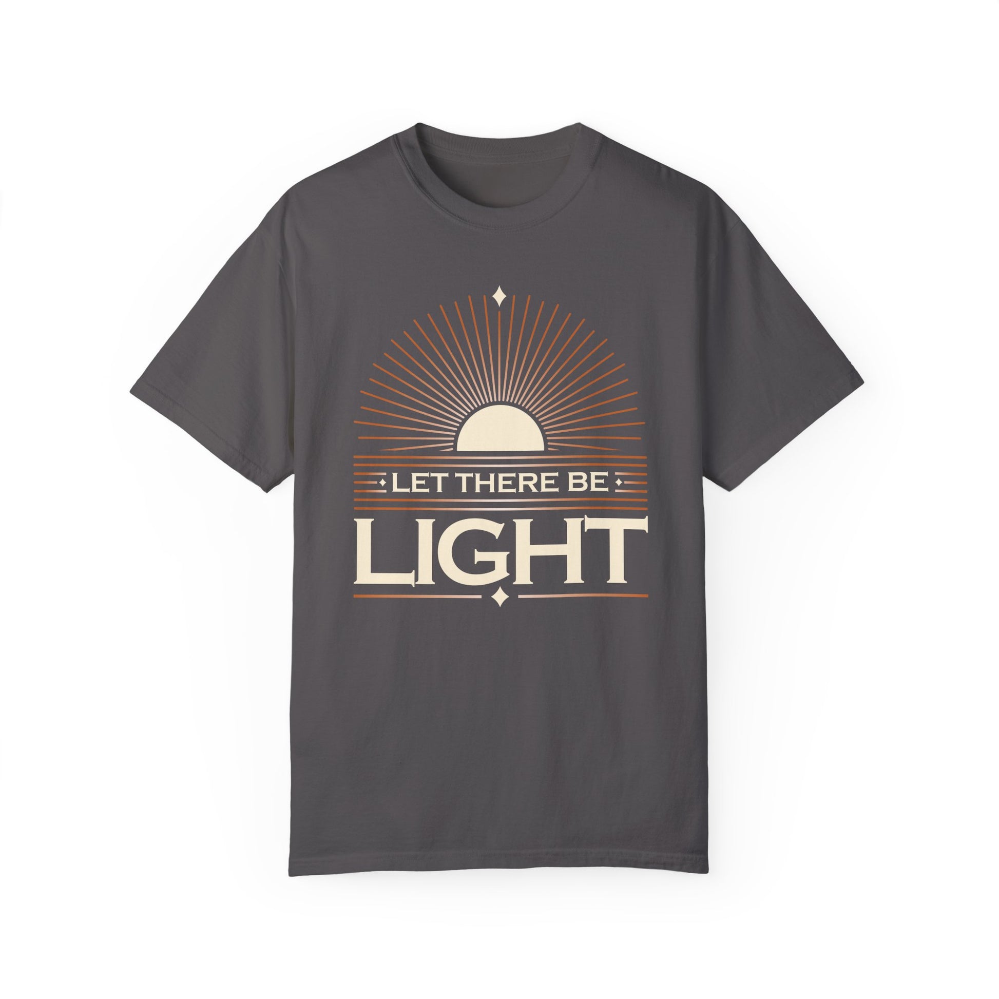 Let There Be Light Unisex Garment-Dyed T-Shirt - The Shield of Light
