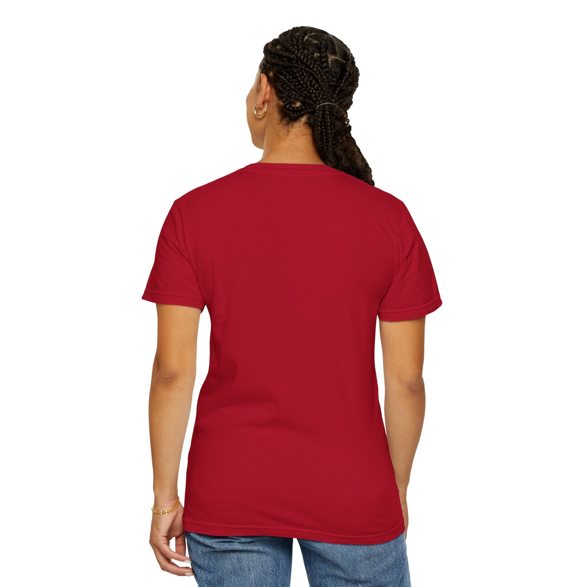 "The Lord Is My Strength and My Shield Psalm 28:7" Unisex Garment-Dyed T-Shirt - The Shield of Light