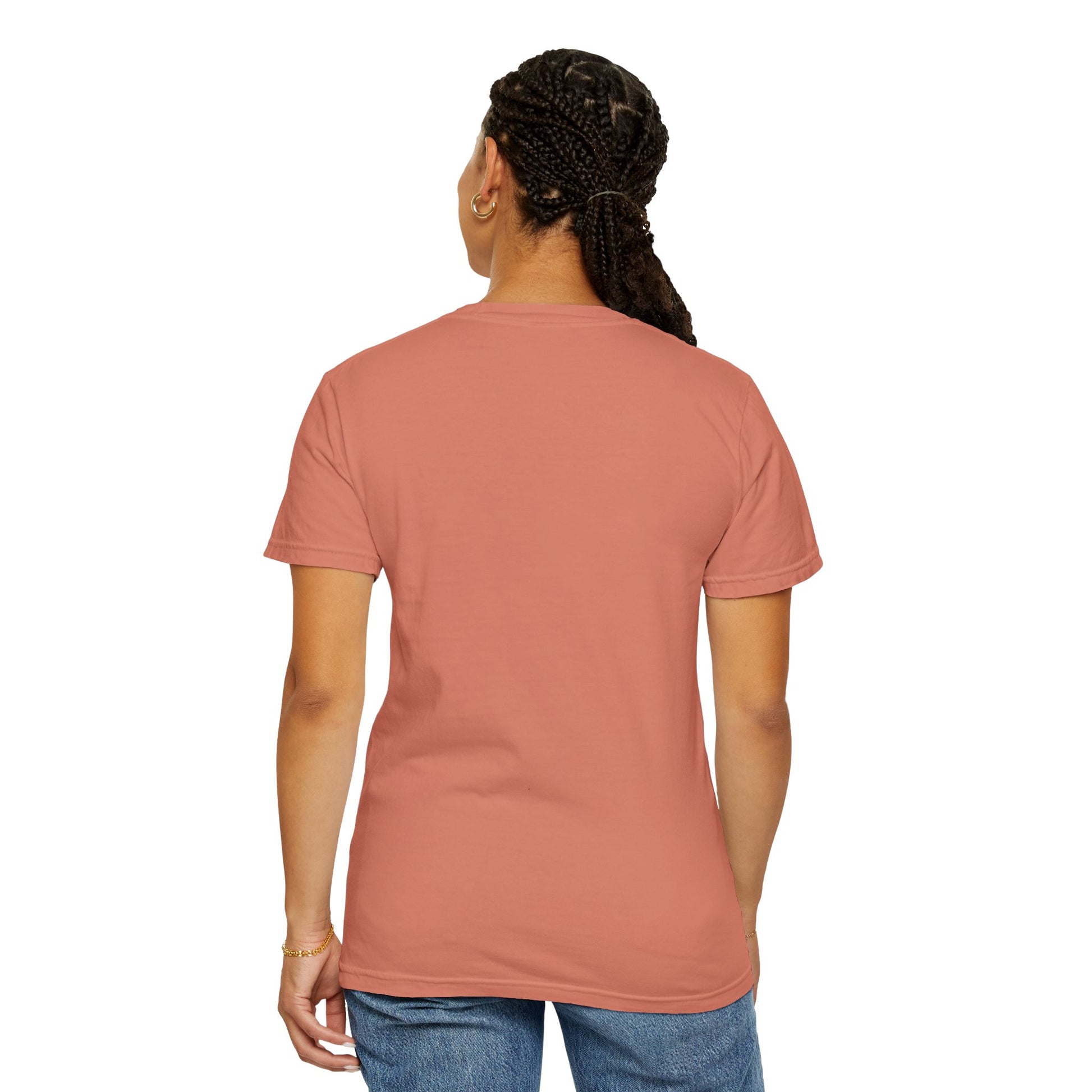 "The Lord Is My Strength and My Shield Psalm 28:7" Unisex Garment-Dyed T-Shirt - The Shield of Light