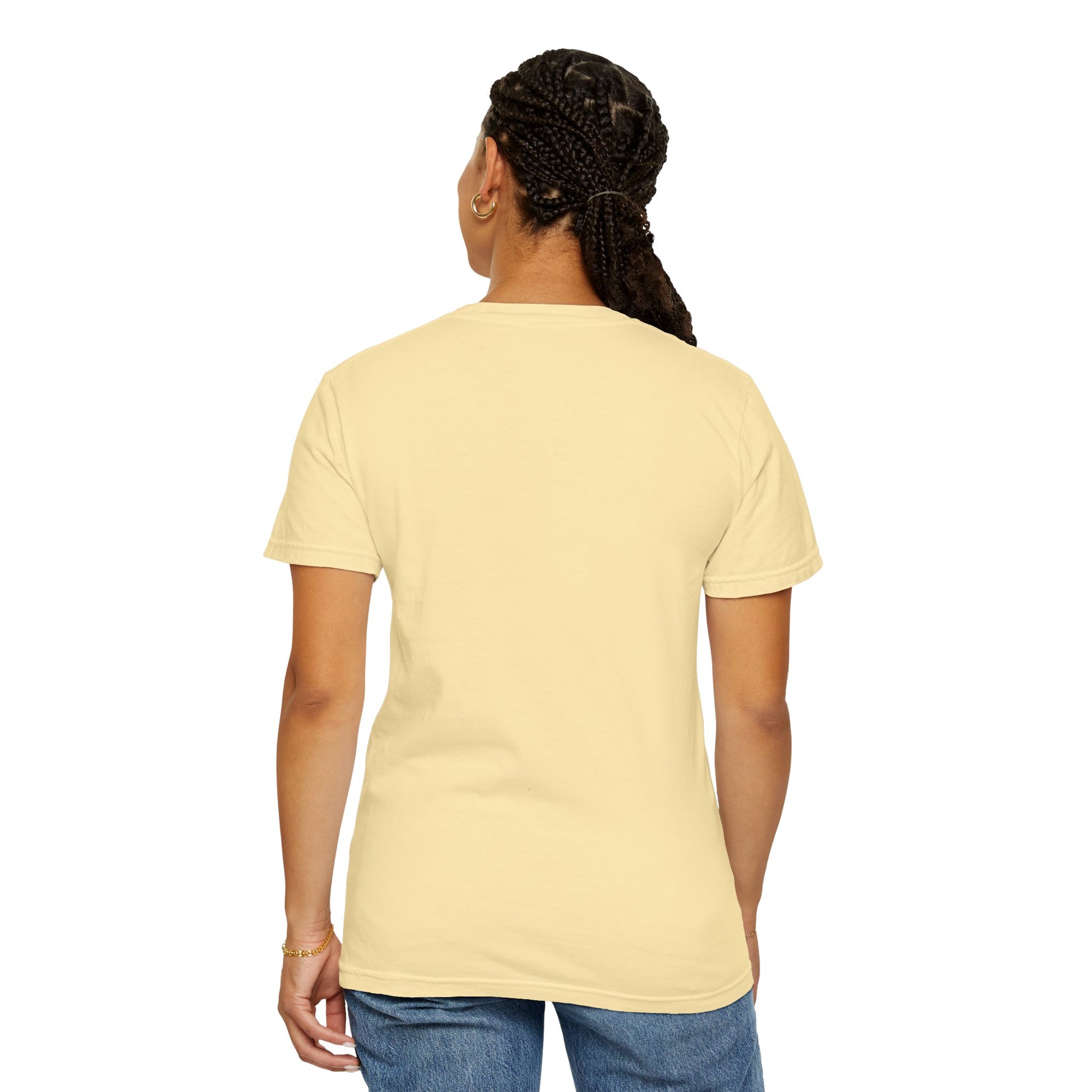 "The Lord Is My Strength and My Shield Psalm 28:7" Unisex Garment-Dyed T-Shirt - The Shield of Light