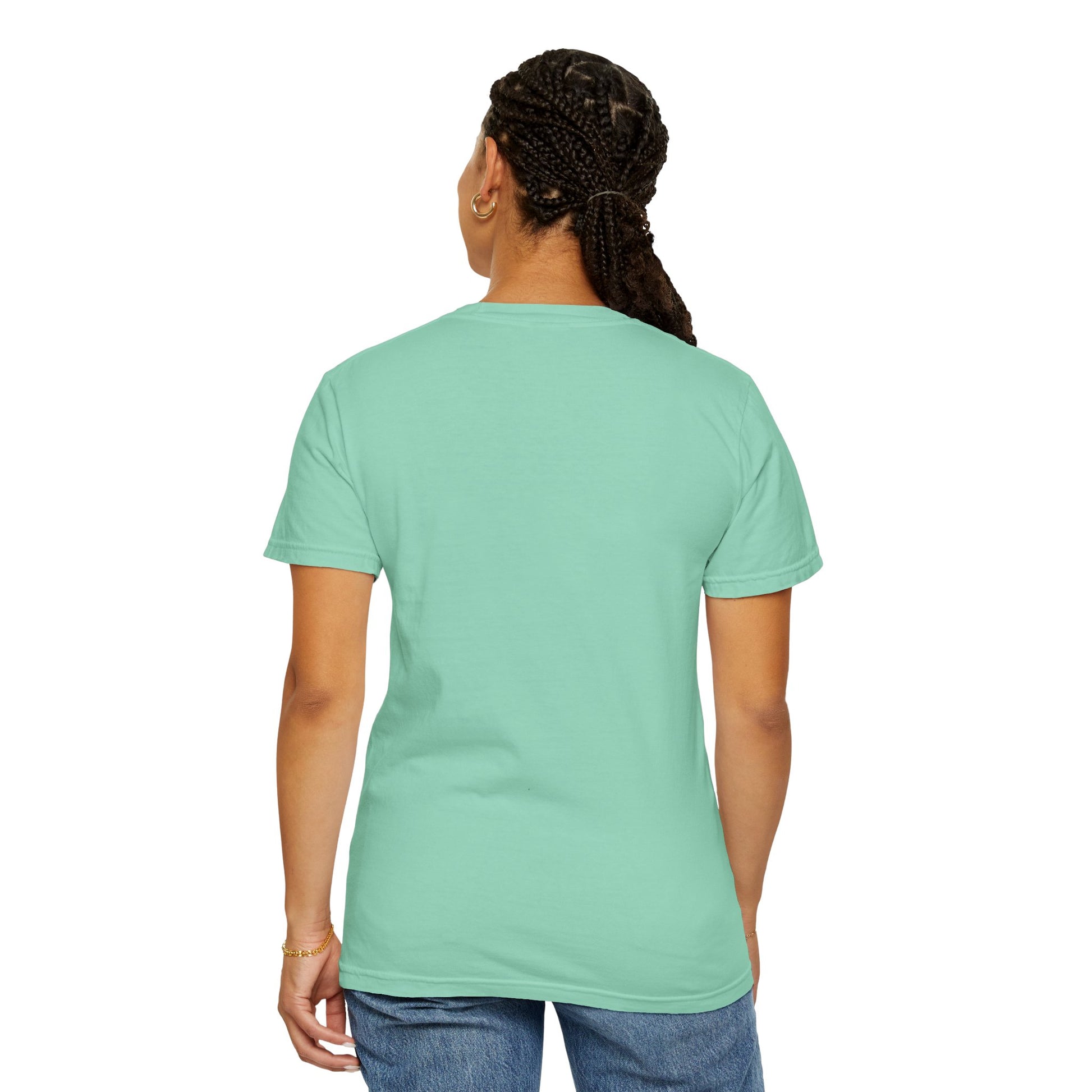 "The Lord Is My Strength and My Shield Psalm 28:7" Unisex Garment-Dyed T-Shirt - The Shield of Light