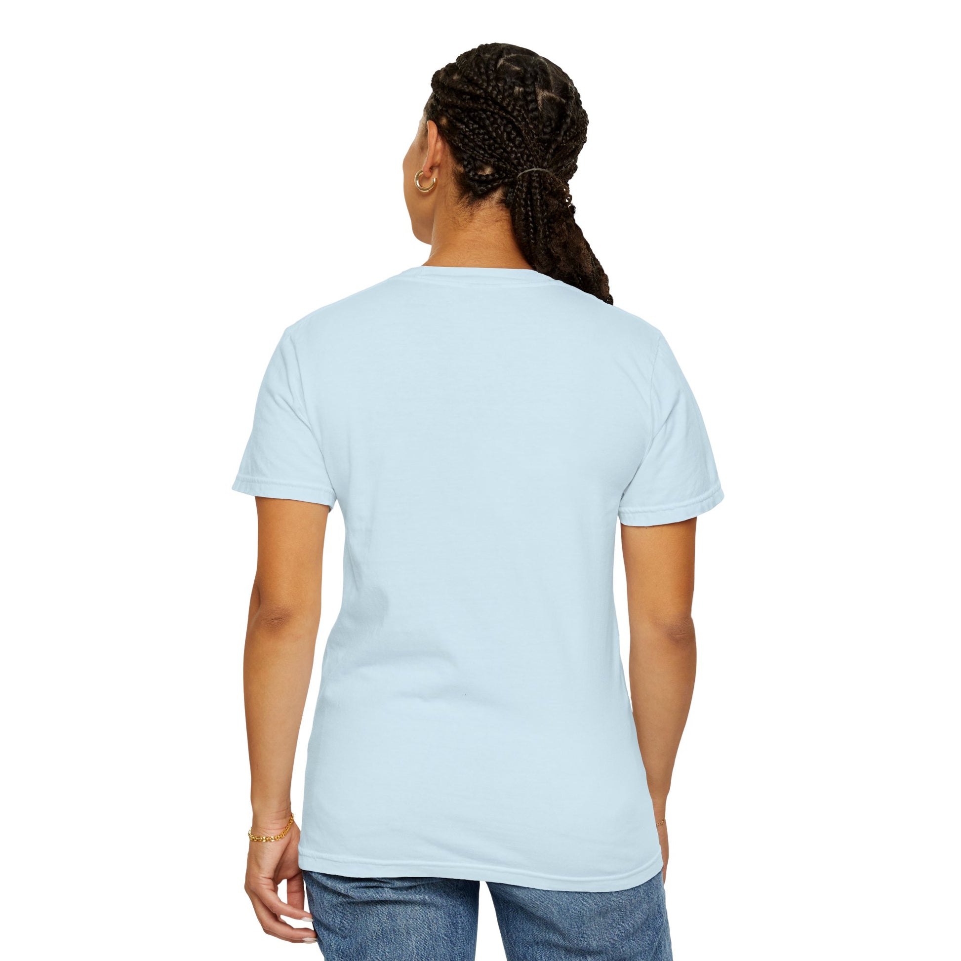 "The Lord Is My Strength and My Shield Psalm 28:7" Unisex Garment-Dyed T-Shirt - The Shield of Light