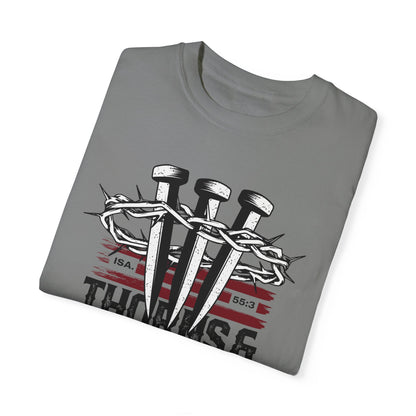 Thorns & Victory Unisex Garment-Dyed T-Shirt - The Shield of Light