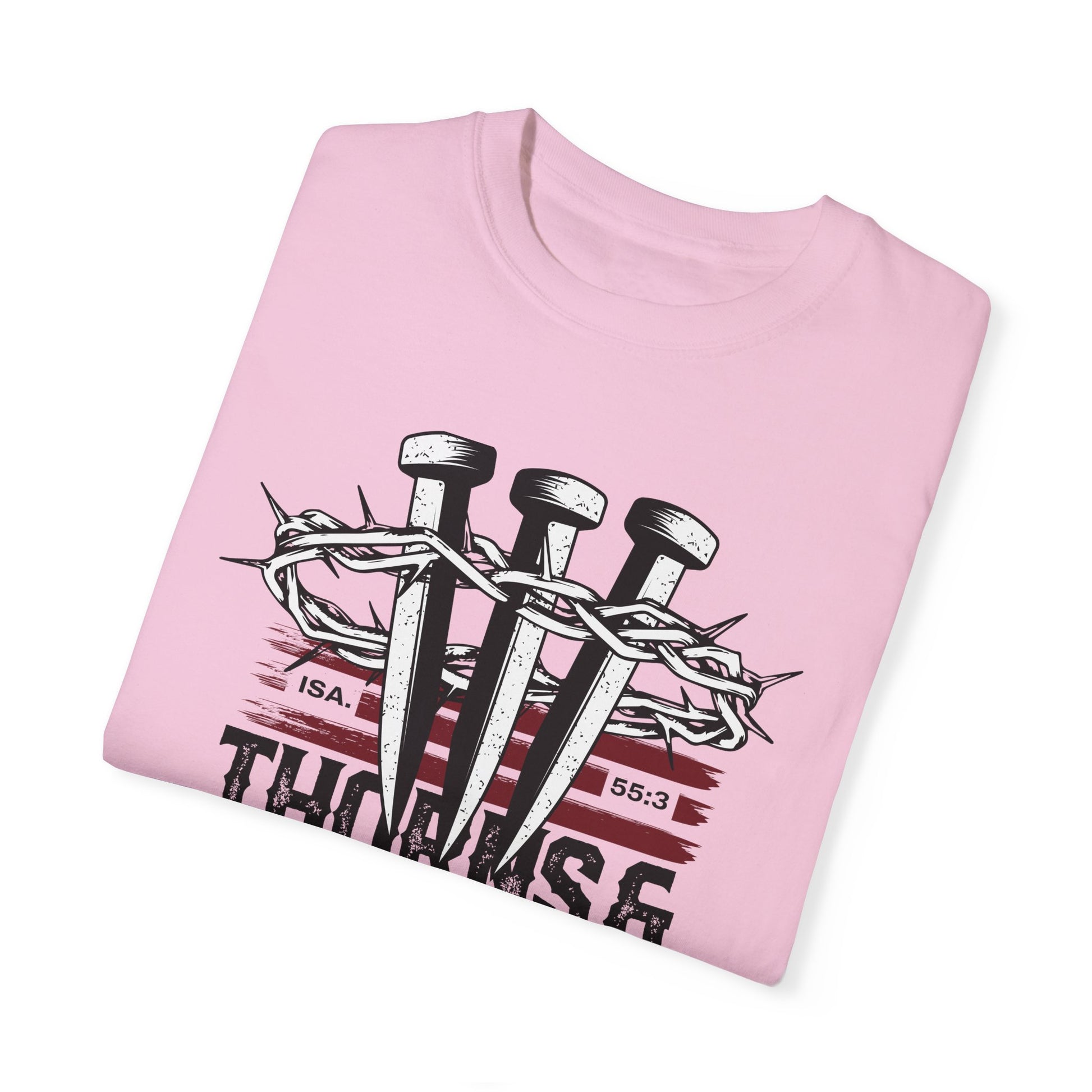 "Thorns & Victory" Unisex Garment-Dyed T-Shirt - The Shield of Light