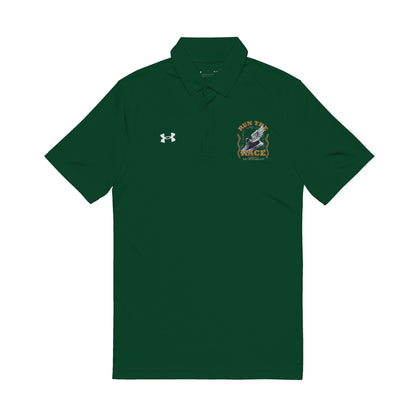 Run The Race Under Armour® Men's Polo Shirt - The Shield of Light