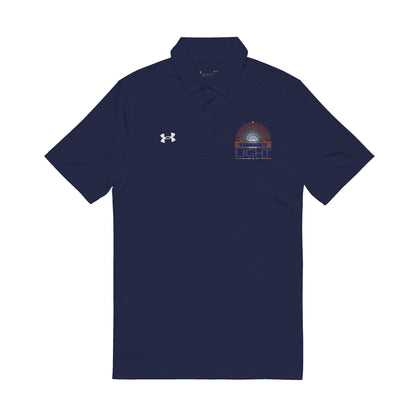 Let There Be Light Under Armour® Men's Polo Shirt - The Shield of Light
