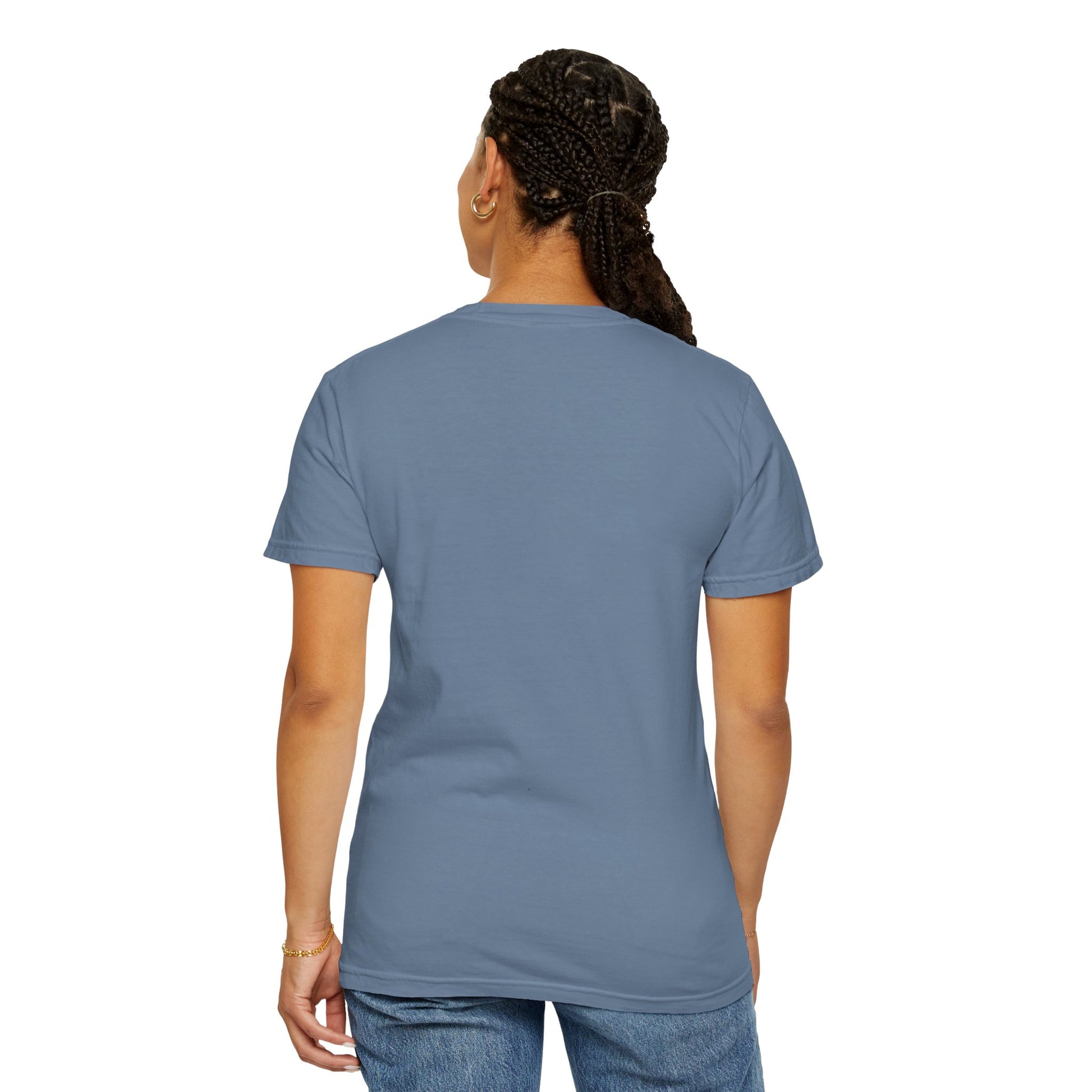 "As Iron Sharpeneth Iron So One Person Sharpens Another" Unisex Garment-Dyed T-Shirt - The Shield of Light