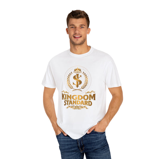 "Kingdom Standard" Unisex Garment-Dyed T-Shirt - The Shield of Light