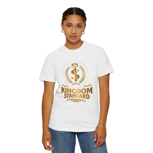 "Kingdom Standard" Unisex Garment-Dyed T-Shirt - The Shield of Light