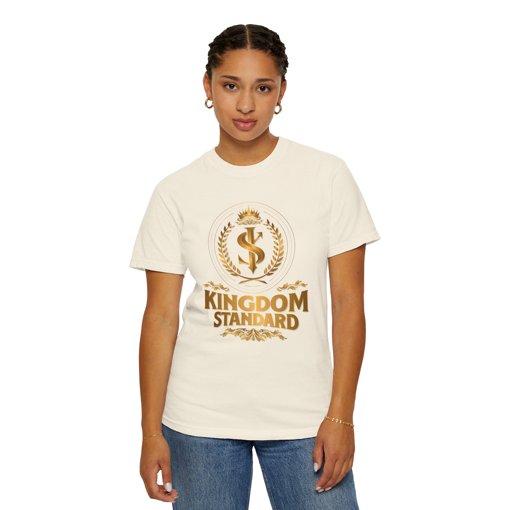 "Kingdom Standard" Unisex Garment-Dyed T-Shirt - The Shield of Light