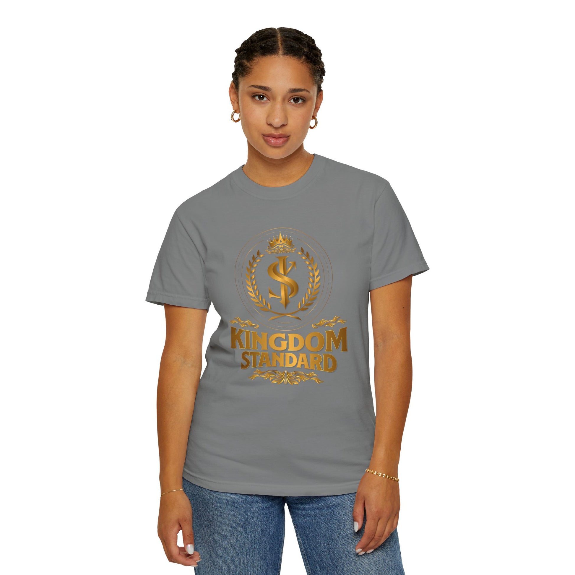 "Kingdom Standard" Unisex Garment-Dyed T-Shirt - The Shield of Light