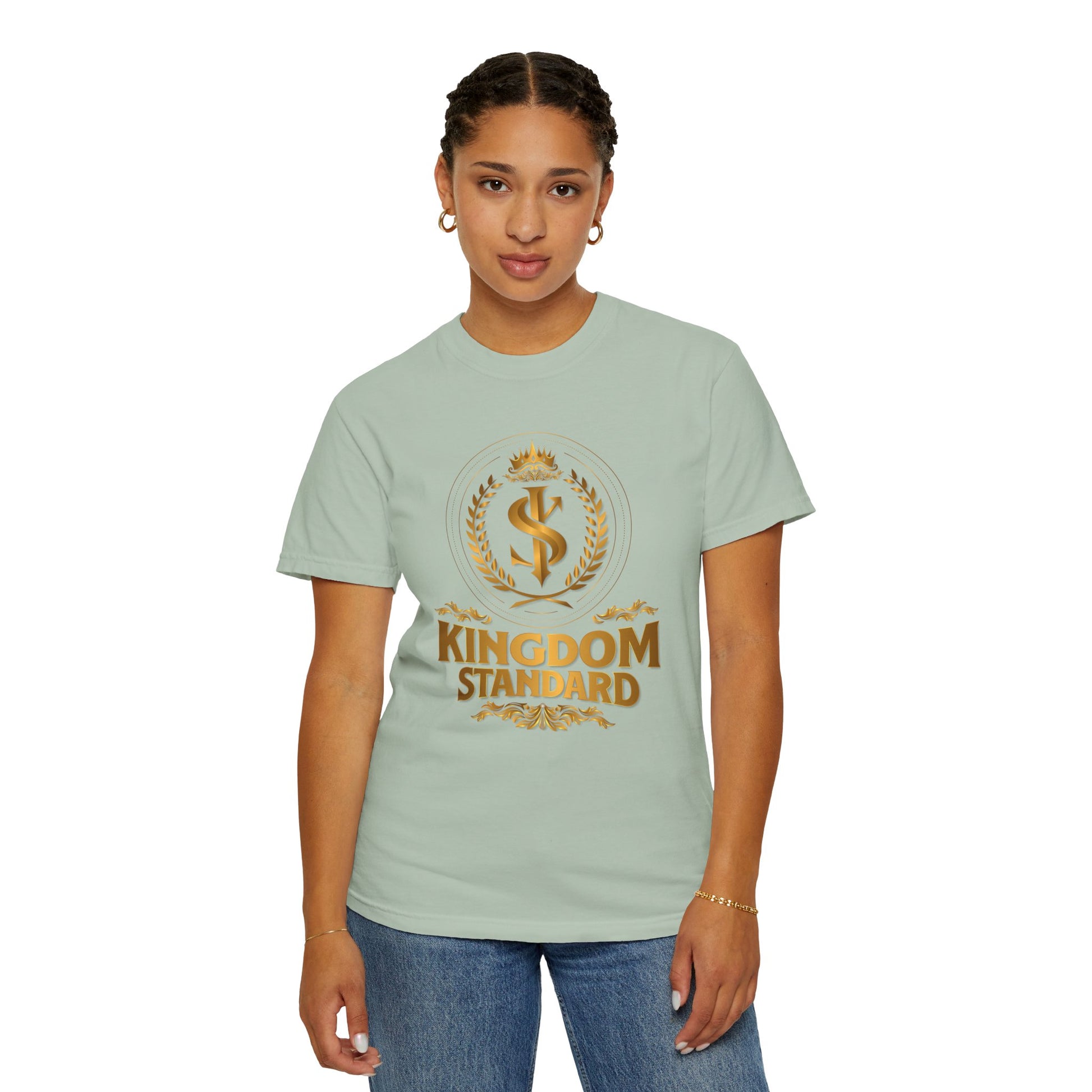 "Kingdom Standard" Unisex Garment-Dyed T-Shirt - The Shield of Light
