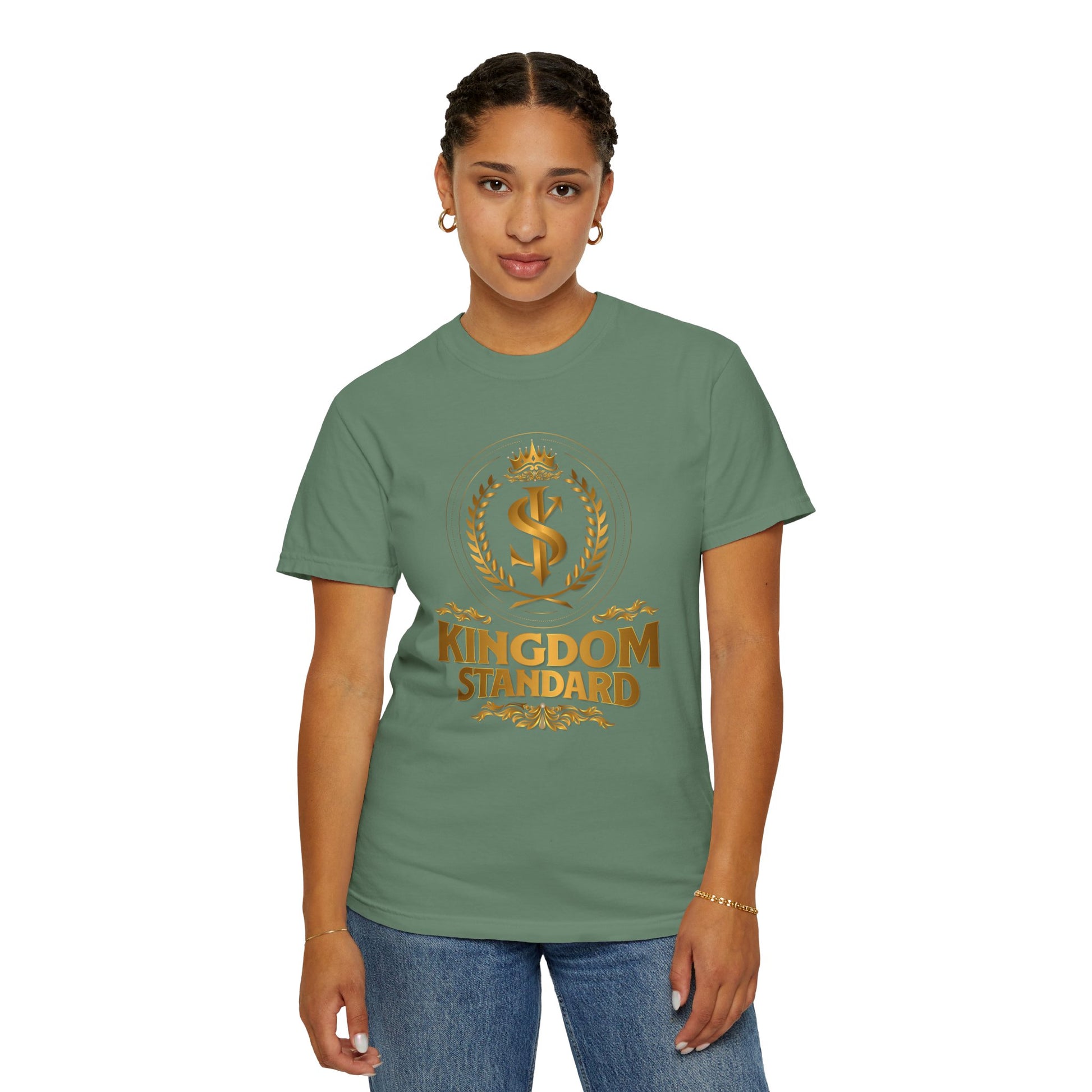 "Kingdom Standard" Unisex Garment-Dyed T-Shirt - The Shield of Light