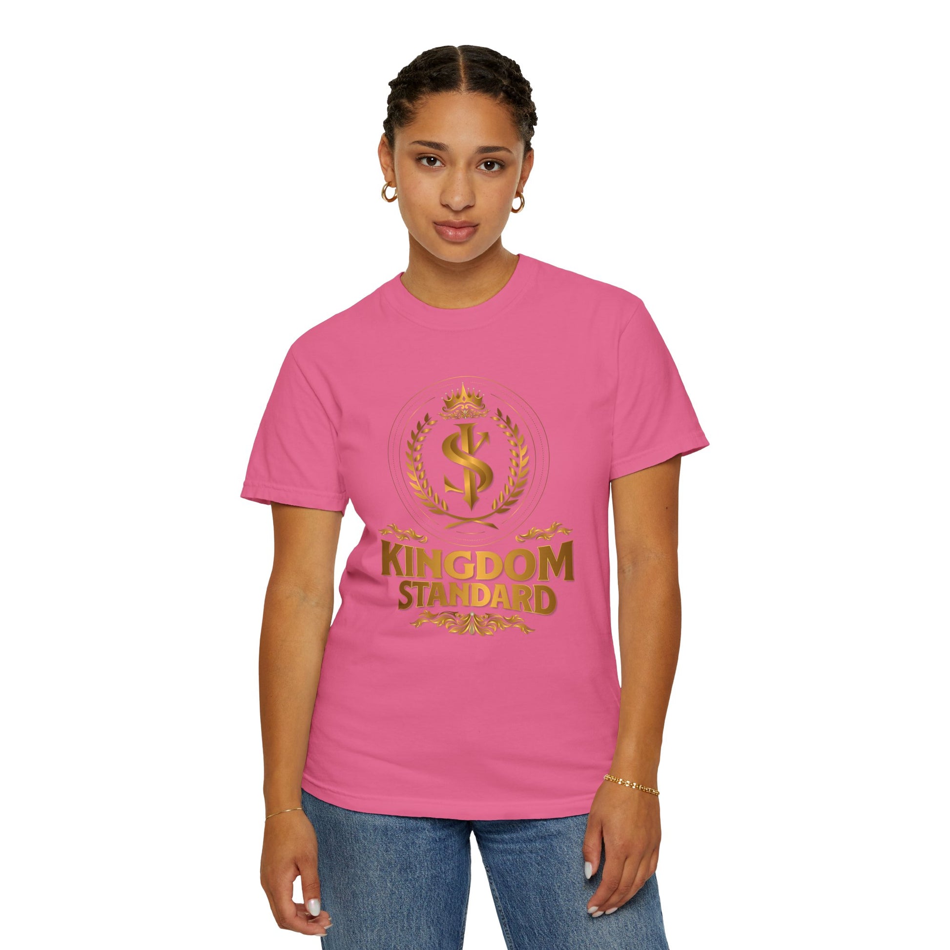 "Kingdom Standard" Unisex Garment-Dyed T-Shirt - The Shield of Light
