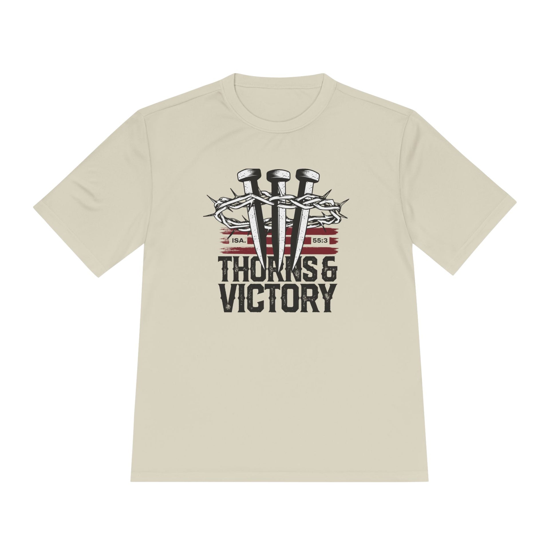 "Thorns & Victory" Unisex Moisture Wicking Tee - The Shield of Light