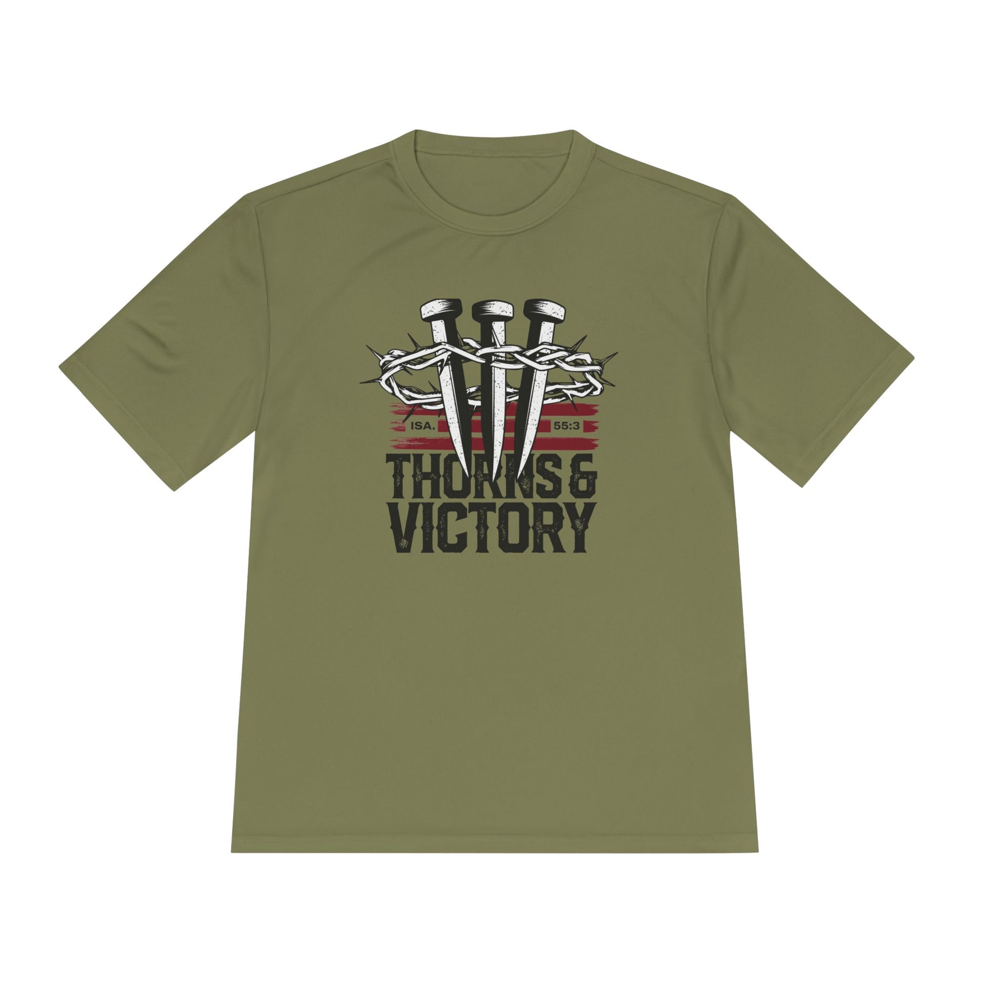 "Thorns & Victory" Unisex Moisture Wicking Tee - The Shield of Light