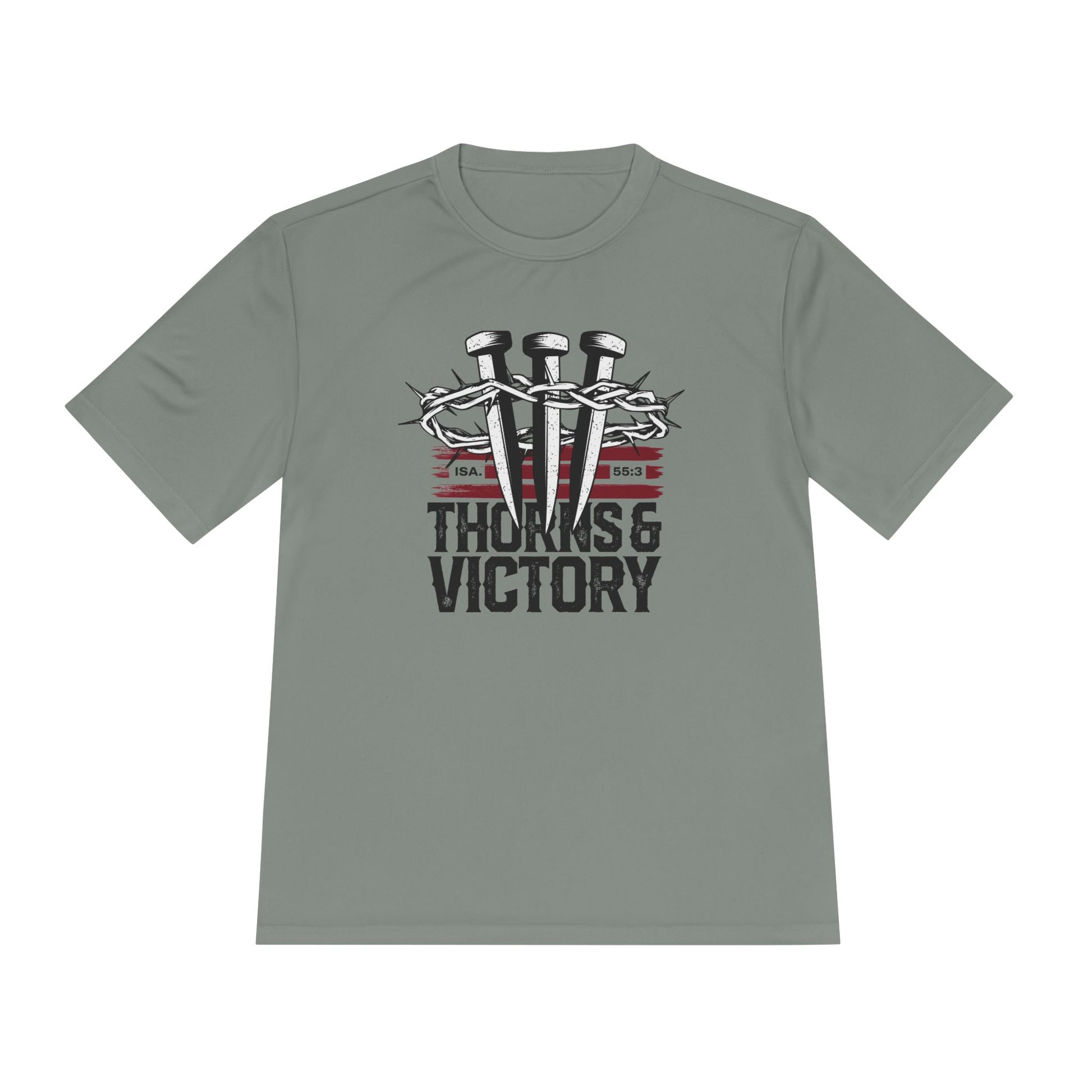 "Thorns & Victory" Unisex Moisture Wicking Tee - The Shield of Light