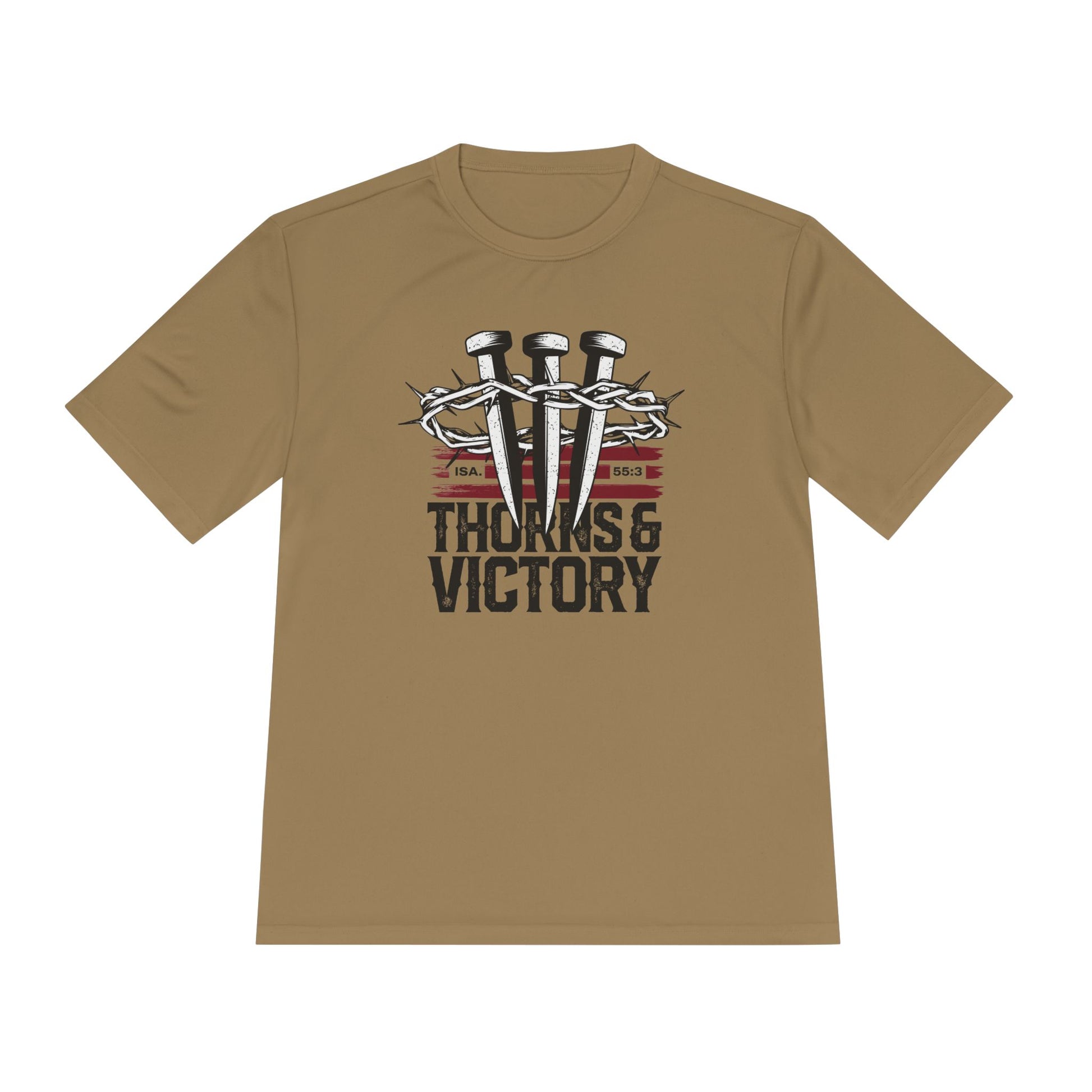 "Thorns & Victory" Unisex Moisture Wicking Tee - The Shield of Light