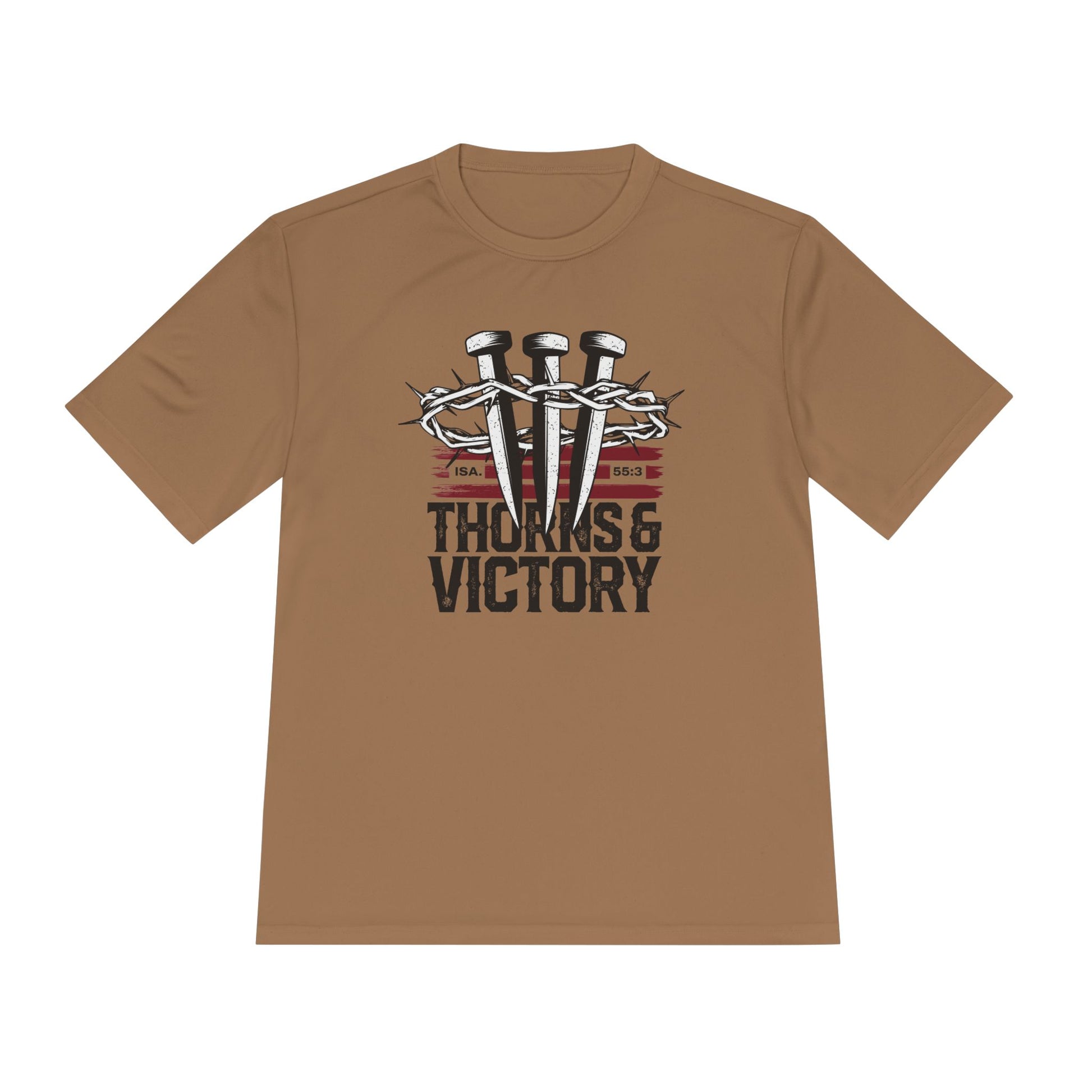 "Thorns & Victory" Unisex Moisture Wicking Tee - The Shield of Light