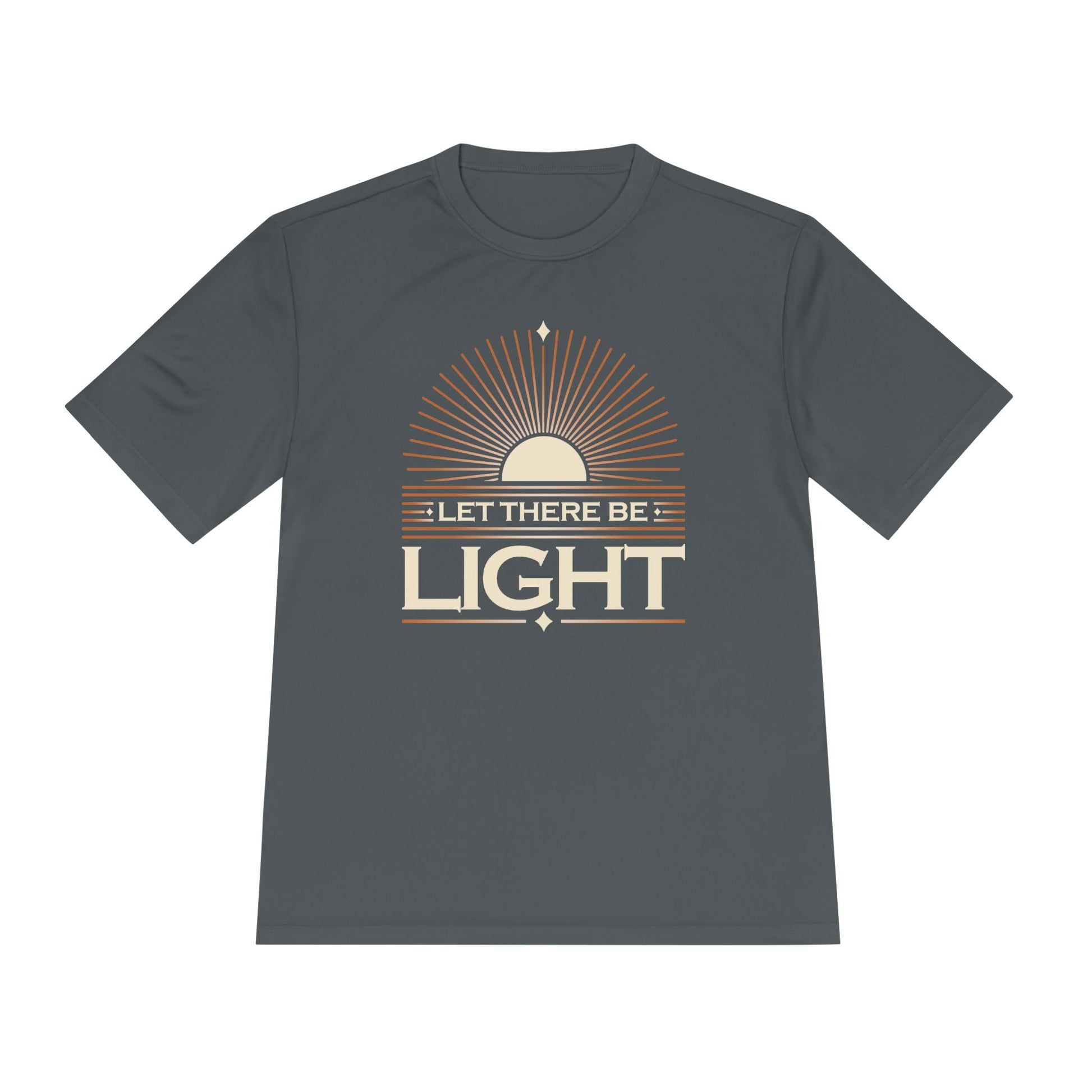"Let There Be Light"  Unisex Moisture Wicking Tee - The Shield of Light