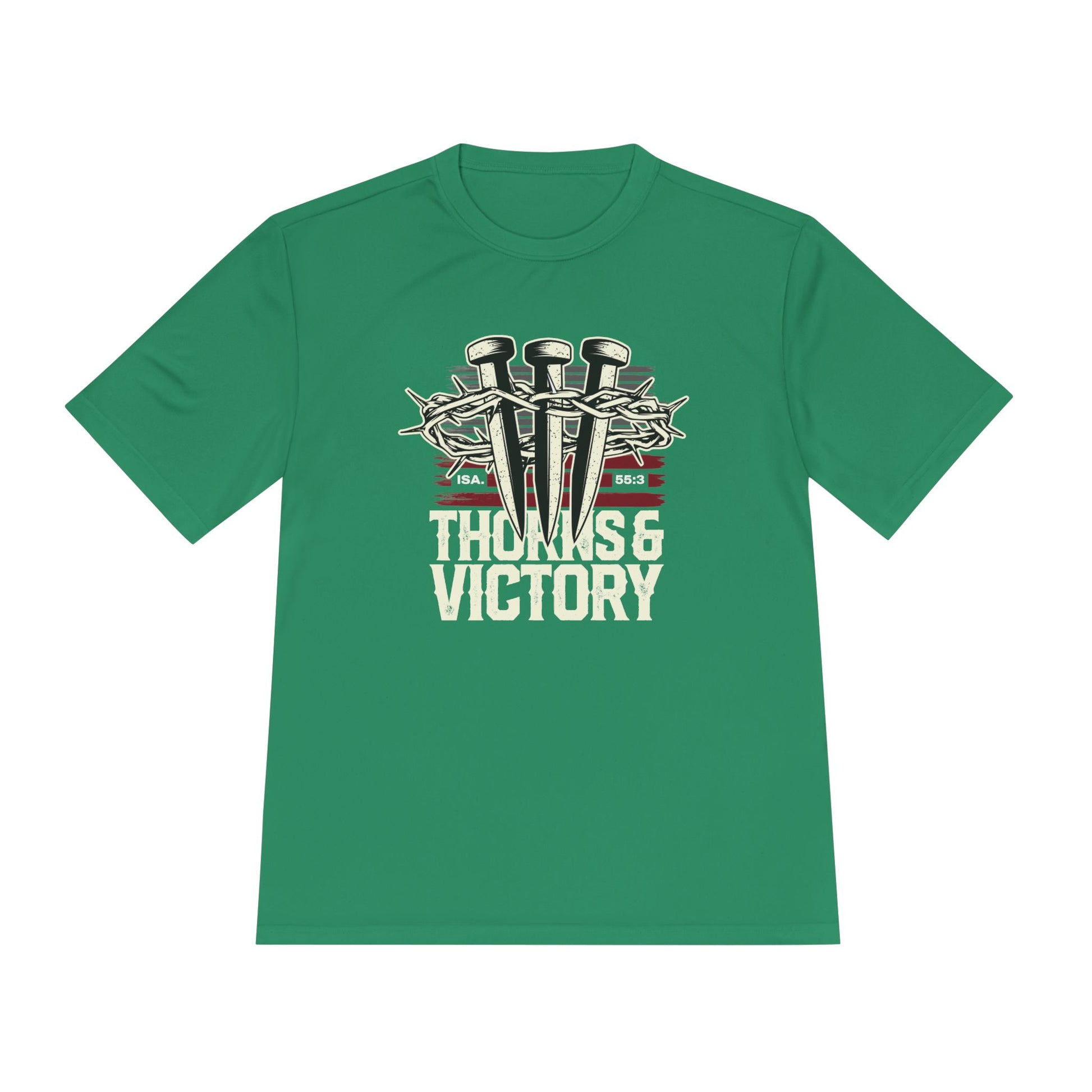 "Thorns & Victory"  Unisex Moisture Wicking Tee - The Shield of Light